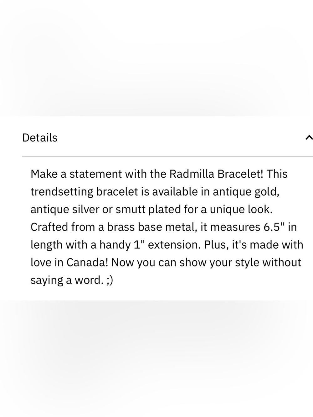 TOVA Radmilla Gold Bead Bracelet - Picture 4 of 4